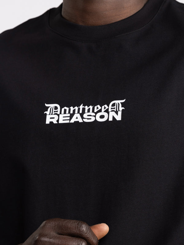 T-SHIRT OVER SIZE Black / XXS