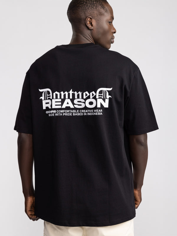 T-SHIRT OVER SIZE Black / XXS