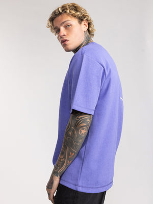 T-SHIRT OVER SIZE Purple / XXS