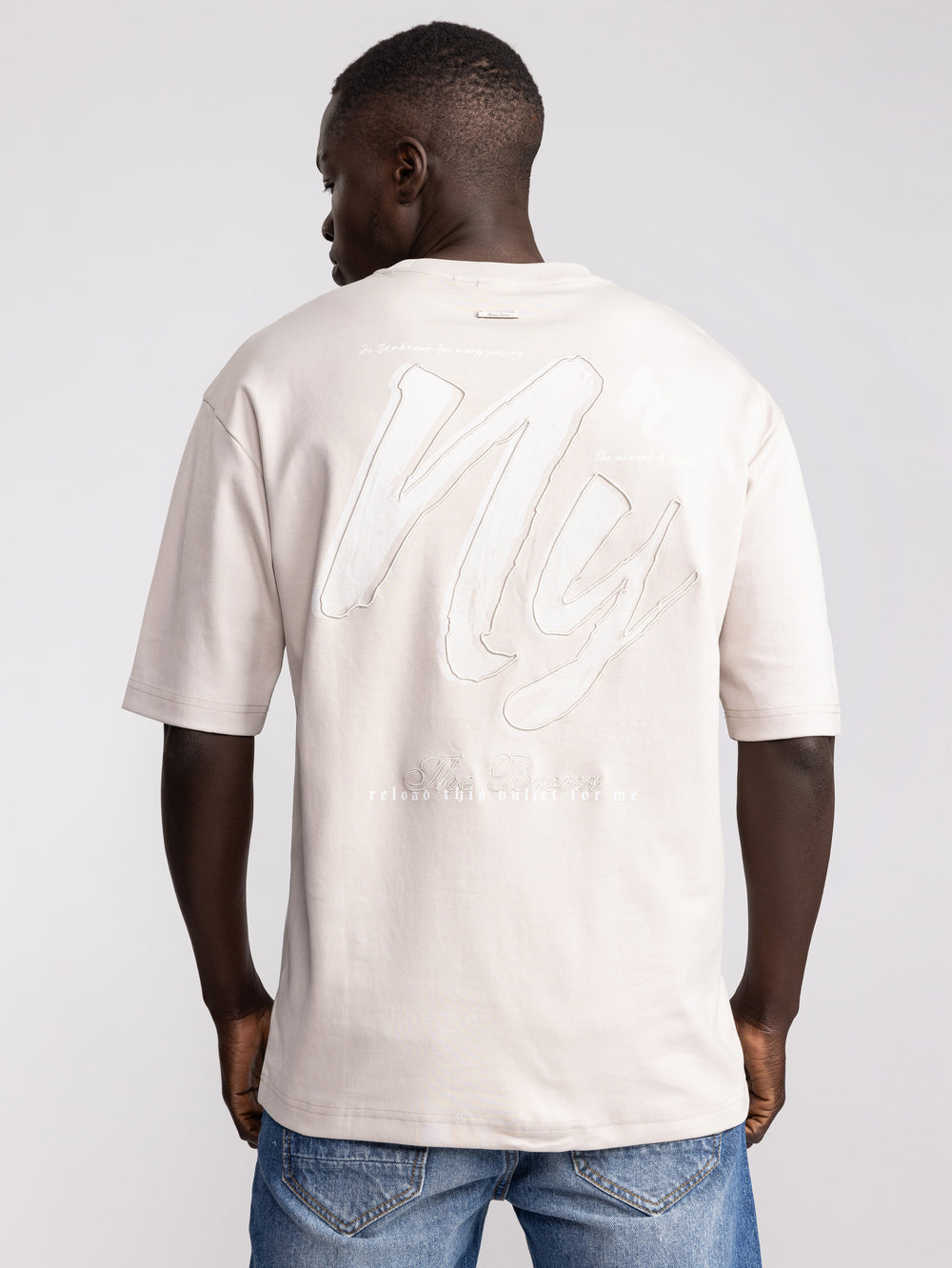 T-SHIRT OVER SIZE Lilac / XXS