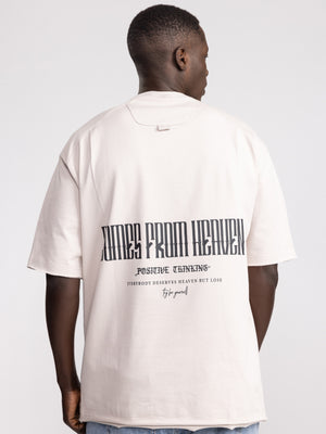 T-SHIRT OVER SIZE Light Gray / XXS