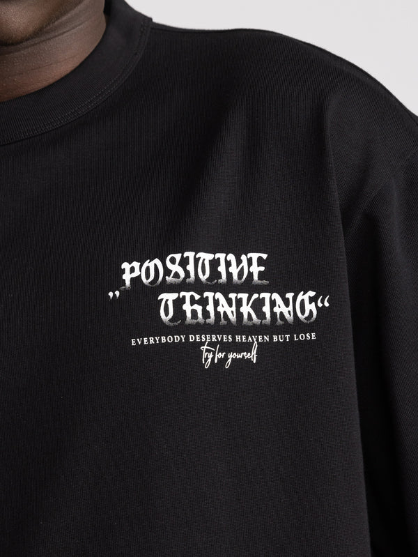 T-SHIRT OVER SIZE Black / XXS