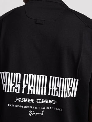 T-SHIRT OVER SIZE Black / XXS