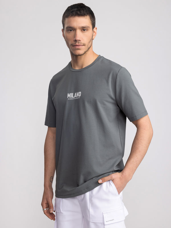 FASHION T-SHIRT Dark Gray / XXS