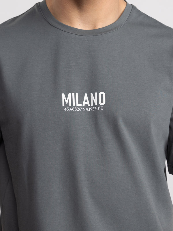 FASHION T-SHIRT Dark Gray / XXS