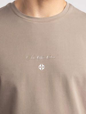 FASHION T-SHIRT Khaki / XXS