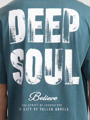 T-SHIRT OVER SIZE Green / XXS