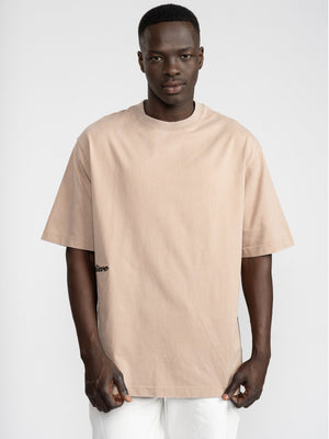 T-SHIRT OVER SIZE Mocha / XXS