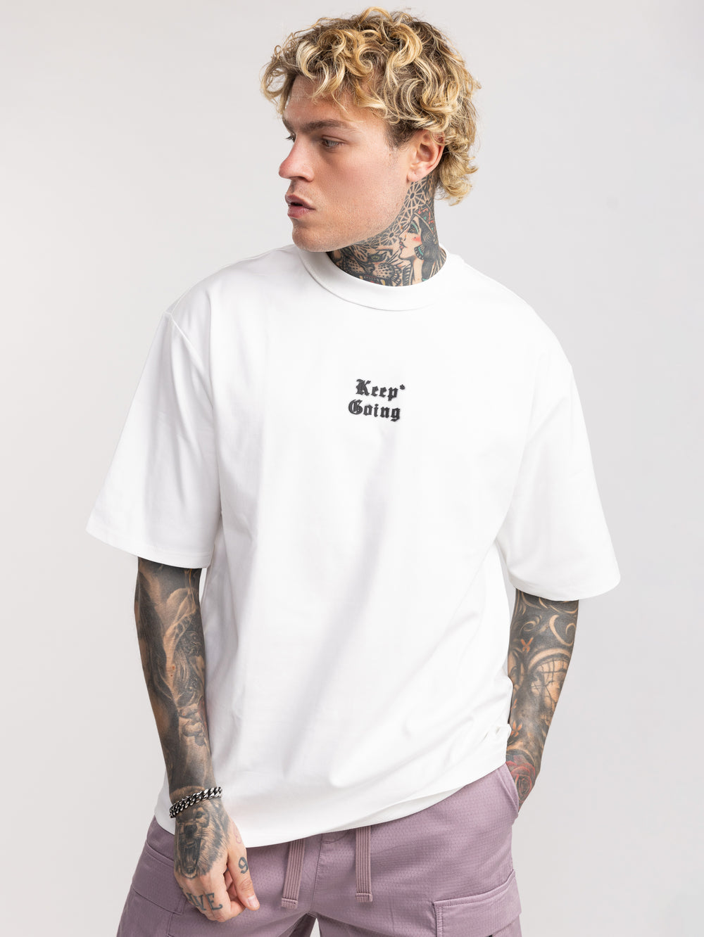 T-SHIRT OVER SIZE White / XXS