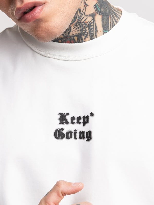 T-SHIRT OVER SIZE White / XXS