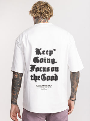 T-SHIRT OVER SIZE White / XXS