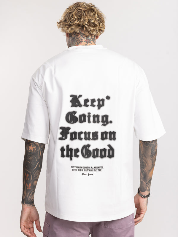T-SHIRT OVER SIZE White / XXS
