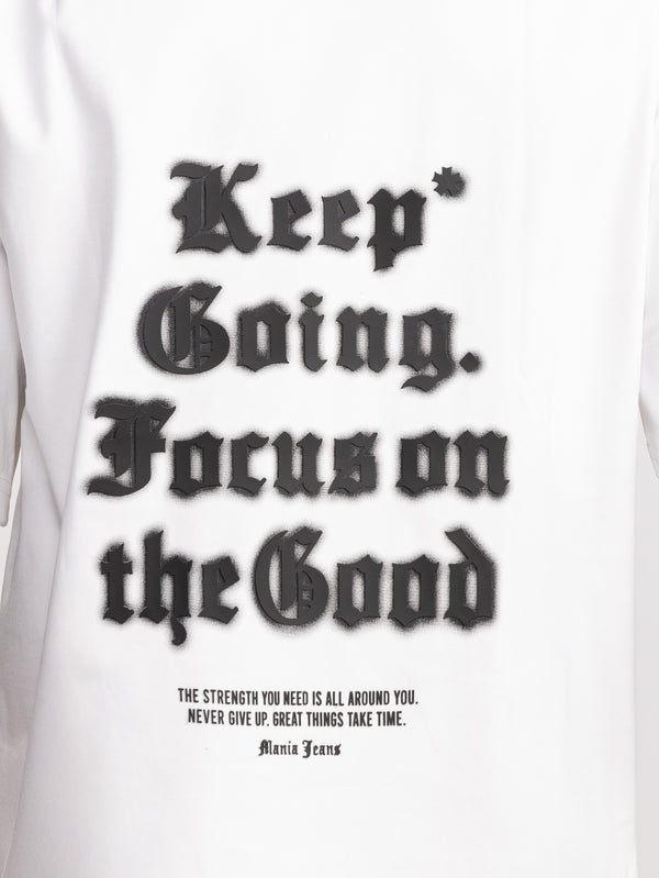 T-SHIRT OVER SIZE White / XXS