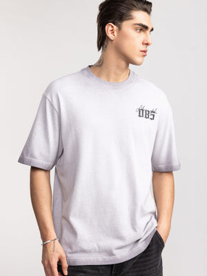 T-SHIRT OVER SIZE Gray / XXS