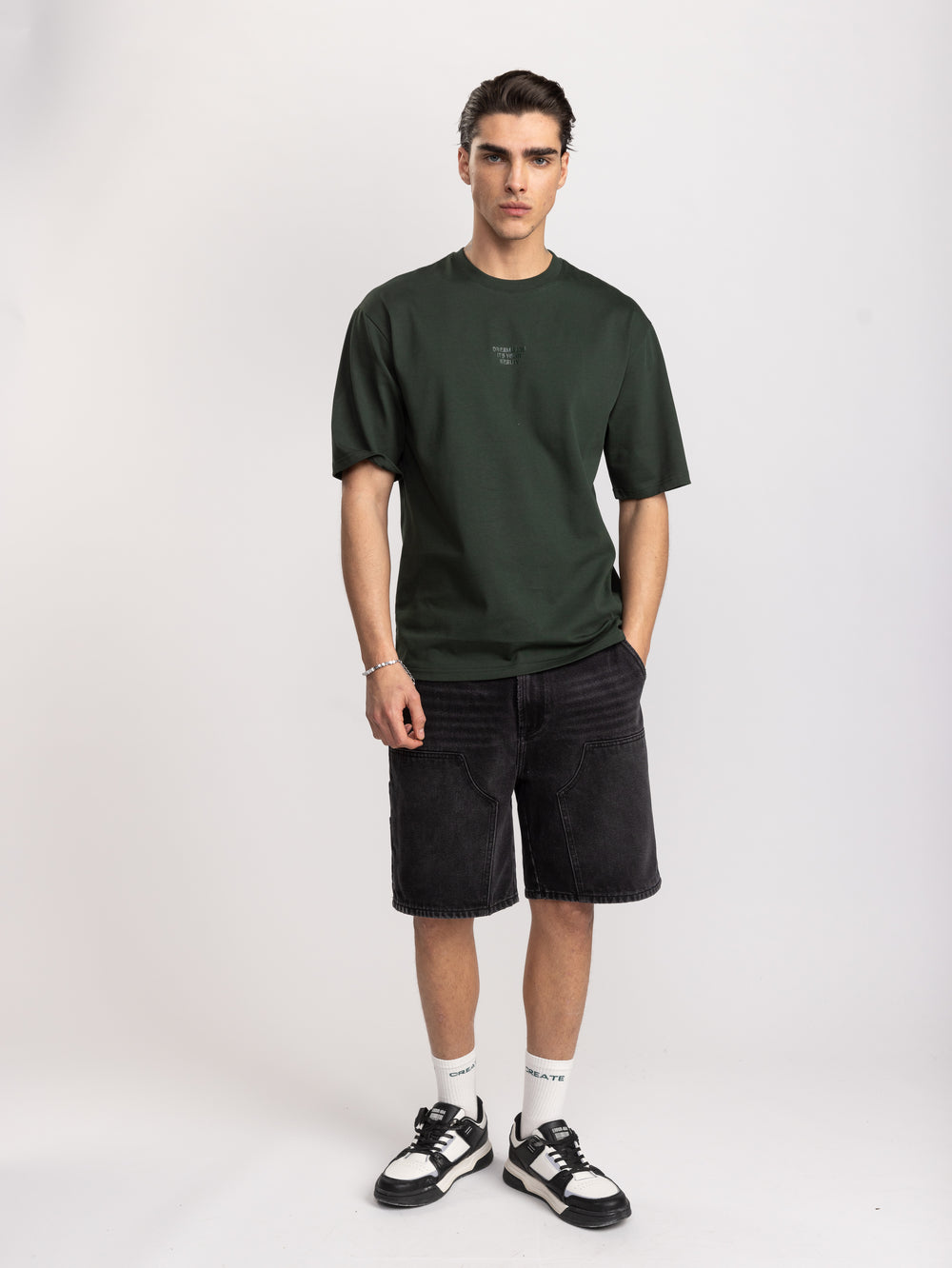FASHION BASIC T-SHIRTS Boston Green / XXS