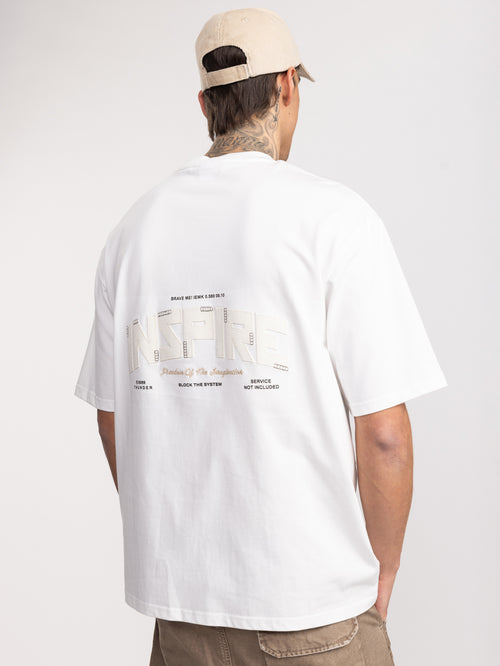 T-SHIRT OVER SIZE White / XXS