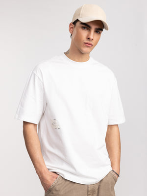 T-SHIRT OVER SIZE White / XXS