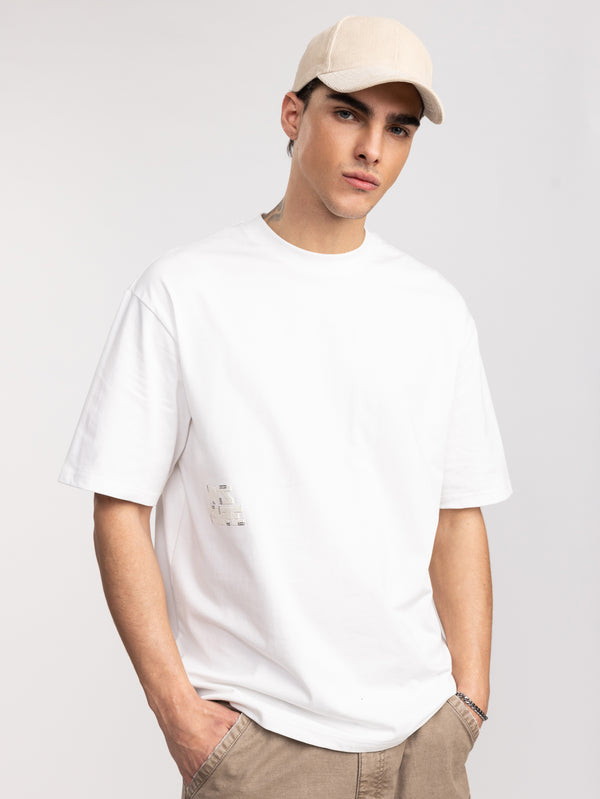T-SHIRT OVER SIZE White / XXS