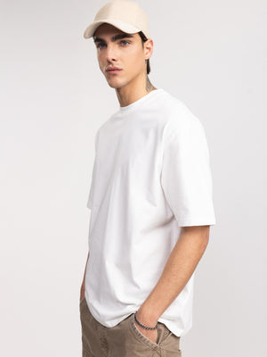T-SHIRT OVER SIZE White / XXS
