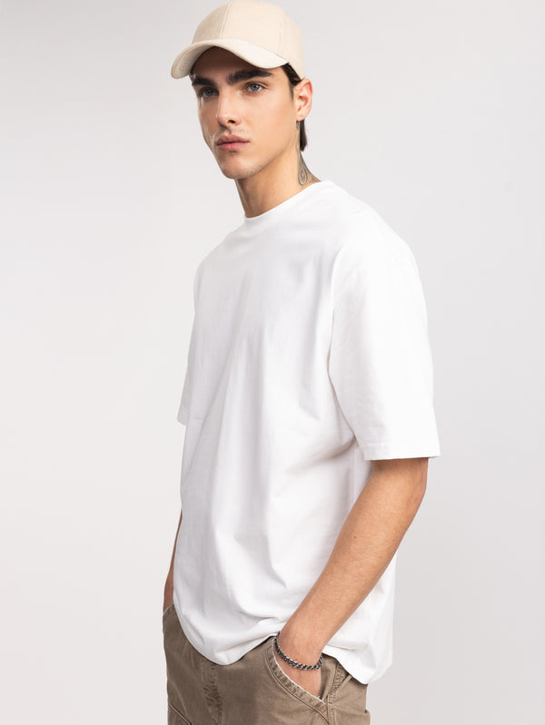 T-SHIRT OVER SIZE White / XXS