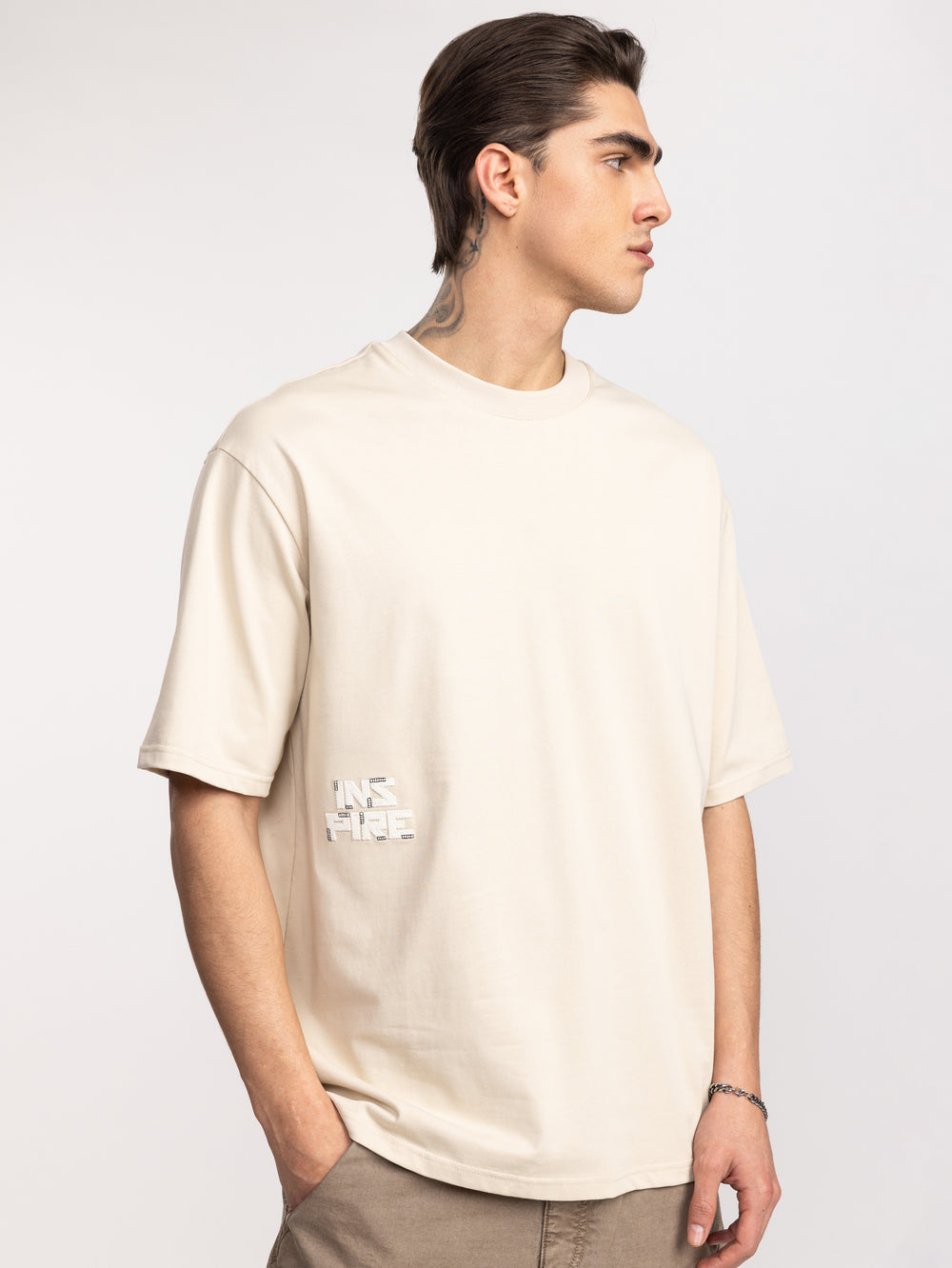 T-SHIRT OVER SIZE White / XXS