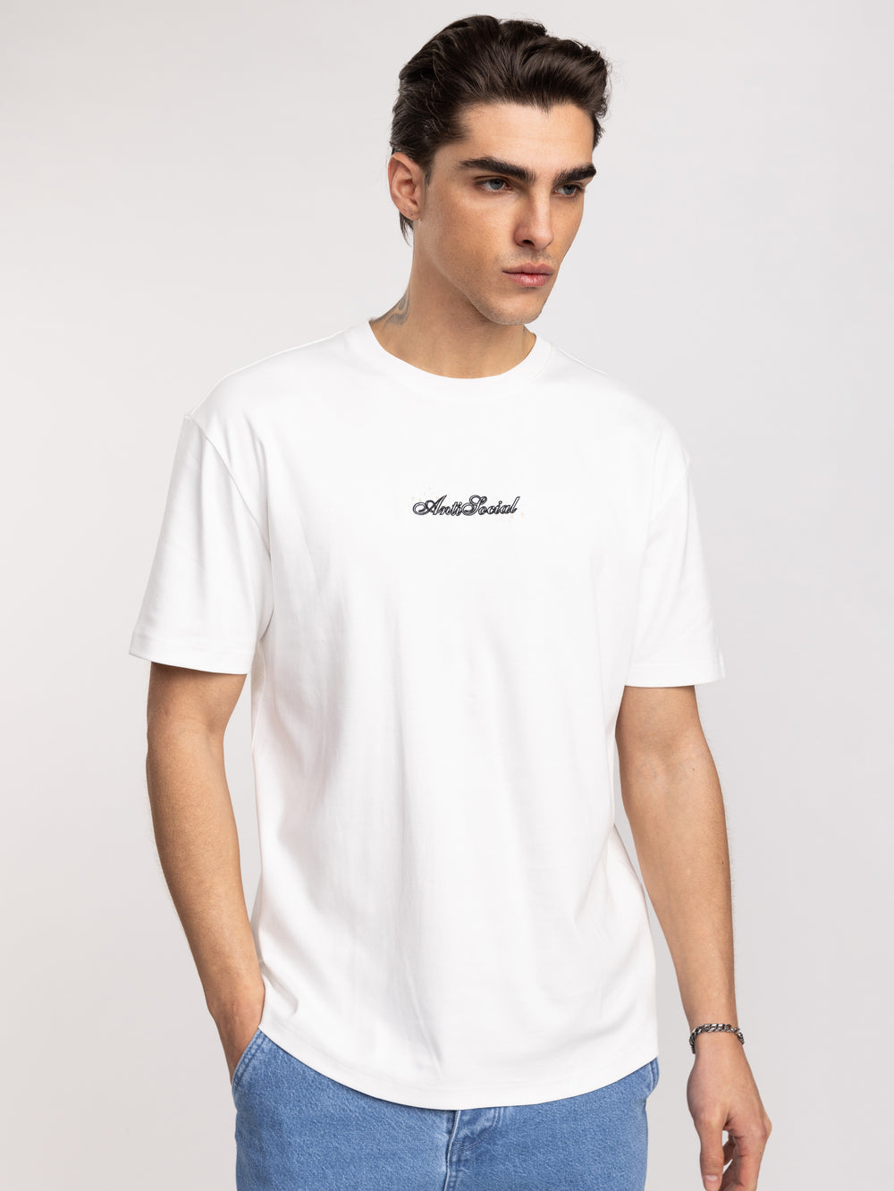 T-SHIRT OVER SIZE White / XXS