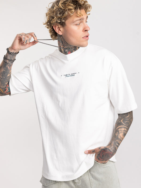 T-SHIRT OVER SIZE White / XXS