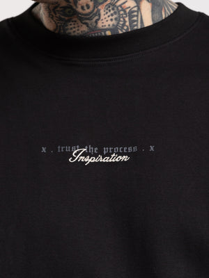 T-SHIRT OVER SIZE Black / XXS