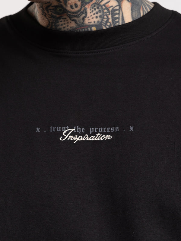 T-SHIRT OVER SIZE Black / XXS