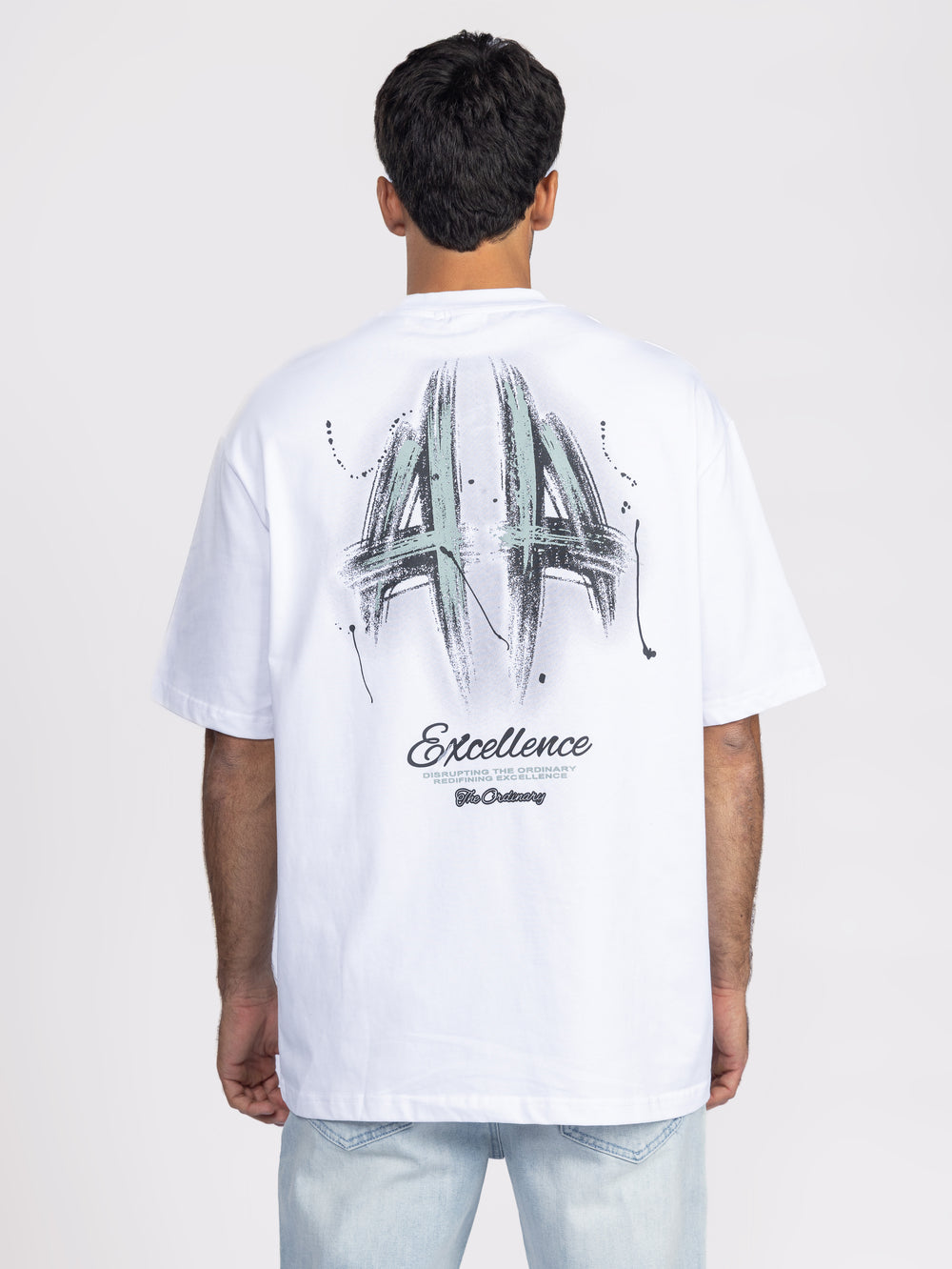 T-SHIRT OVER SIZE White / L