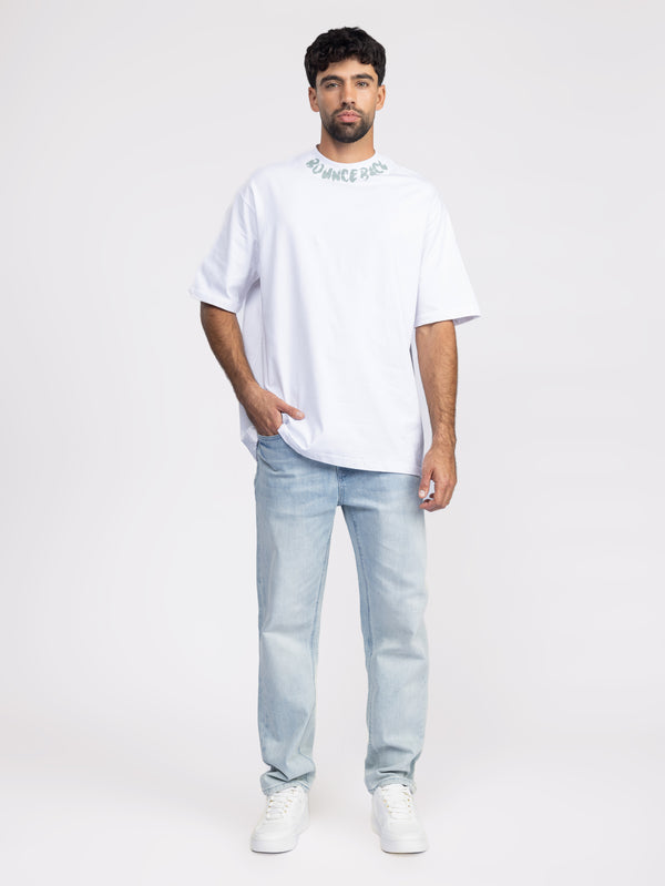 T-SHIRT OVER SIZE White / L