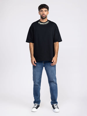 T-SHIRT OVER SIZE Black / XXS