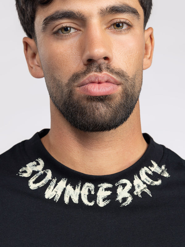 T-SHIRT OVER SIZE Black / XXS