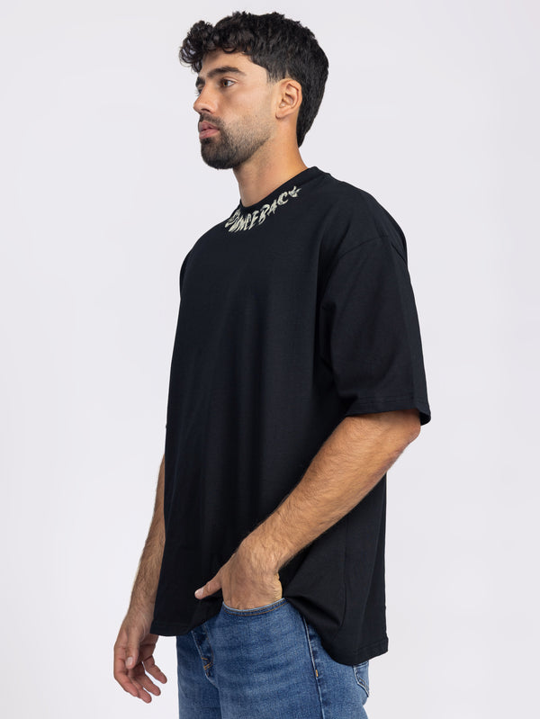 T-SHIRT OVER SIZE Black / XXS