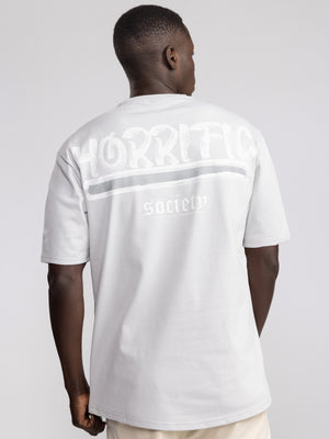 T-SHIRT OVER SIZE Light Gray / XXS