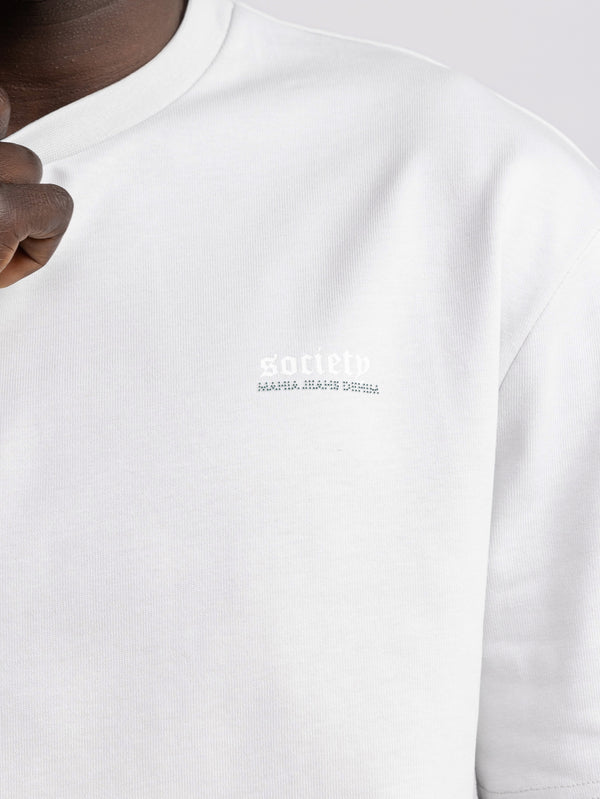 T-SHIRT OVER SIZE Light Gray / XXS