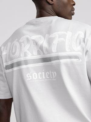 T-SHIRT OVER SIZE Light Gray / XXS