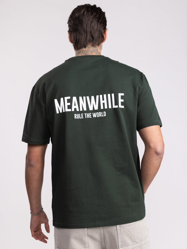 T-SHIRT OVER SIZE Boston Green / XXS
