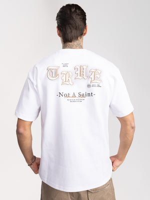 T-SHIRT OVER SIZE White / XXS