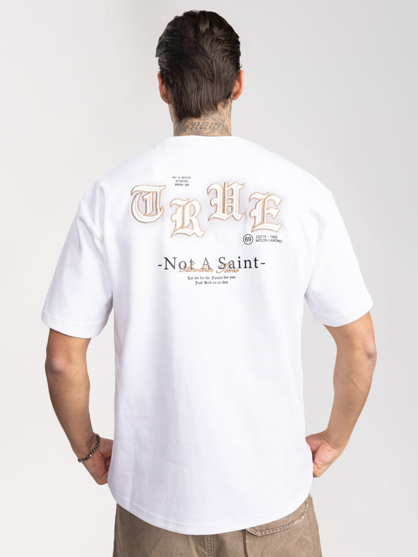 T-SHIRT OVER SIZE White / XXS