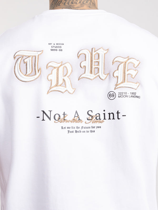 T-SHIRT OVER SIZE White / XXS