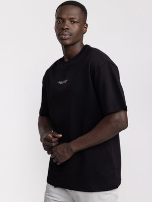 T-SHIRT OVER SIZE Black / XXS