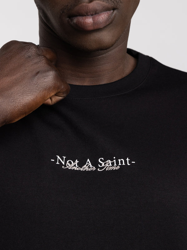 T-SHIRT OVER SIZE Black / XXS