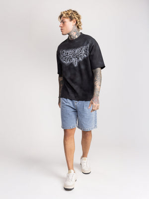 T-SHIRT OVER SIZE Black / XXS