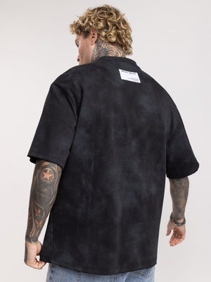 T-SHIRT OVER SIZE Black / XXS