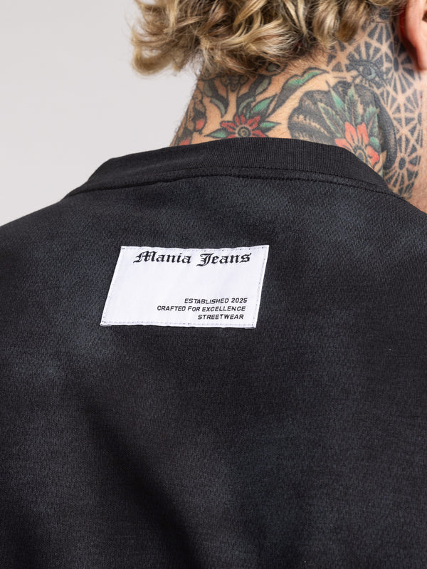 T-SHIRT OVER SIZE Black / XXS