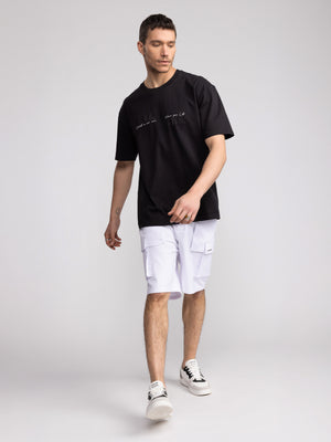 T-SHIRT OVER SIZE Black / XXS