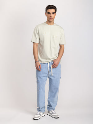 T-SHIRT OVER SIZE Mint Green / XXS