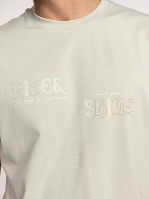 T-SHIRT OVER SIZE Mint Green / XXS