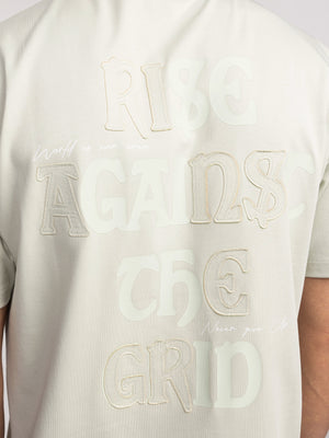 T-SHIRT OVER SIZE Mint Green / XXS
